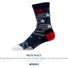 imageBrooks Ghost Lite Crew Socks I Performance Running Comfort Fit with Arch Support for Men ampamp WomenNavyRun Usa 24