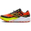 imageBrooks Mens Caldera 7 Trail Running ShoeCherry TomatoPhantomLime