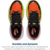 imageBrooks Mens Caldera 7 Trail Running ShoeCherry TomatoPhantomLime