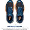 imageBrooks Mens Caldera 7 Trail Running ShoeEbonyBlue SapphireOrange