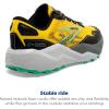 imageBrooks Mens Caldera 7 Trail Running ShoeLemon ChromeBlackSpringbud