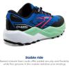 imageBrooks Mens Caldera 7 Trail Running ShoeVictoria BlueBlackSpring Bud