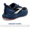 imageBrooks Mens Cascadia 17 GTX Waterproof Trail Running ShoeBlackBlueFirecracker