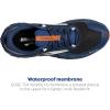 imageBrooks Mens Cascadia 17 GTX Waterproof Trail Running ShoeBlackBlueFirecracker
