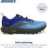 imageBrooks Mens Cascadia 17 Trail Running ShoeBlueSurf the WebSulphur