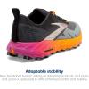imageBrooks Mens Cascadia 17 Trail Running ShoePrimerEbonyOriole