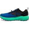 imageBrooks Mens Cascadia 17 Trail Running ShoeVictoria Blue Black Spring Bud