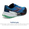 imageBrooks Mens Catamount 3 Trail Running ShoeVictoria BlueBlackSpring Bud