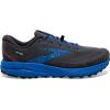 imageBrooks Mens Divide 4 Trail Running ShoeEbony Black Victoria Blue