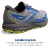 imageBrooks Mens Divide 4 Trail Running ShoeGunmetalSurf the WebSulphur