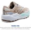 imageBrooks Womens Caldera 7 Trail Running ShoeChateau GreyWhite Sand