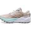 imageBrooks Womens Caldera 7 Trail Running ShoeChateau GreyWhite Sand