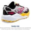 imageBrooks Womens Caldera 7 Trail Running ShoeLunar RockLemon ChromeBlack