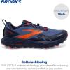 imageBrooks Womens Cascadia 17 GTX Waterproof Trail Running ShoeNavyBittersweetPeacoat