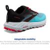 imageBrooks Womens Cascadia 17 Trail Running ShoeBluefishBlackDiva Pink