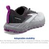 imageBrooks Womens Cascadia 17 Trail Running ShoeOysterBlackened PearlPurple