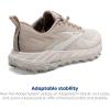 imageBrooks Womens Cascadia 17 Trail Running ShoeWhite SandChateau Grey