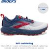 imageBrooks Womens Cascadia 17 Trail Running ShoeWhiteNavyBittersweet