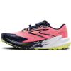 imageBrooks Womens Catamount 3 Trail Running ShoePinkPeacoatSunny Lime