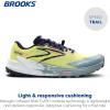 imageBrooks Womens Catamount 3 Trail Running ShoeSunny LimePeacoatCitadel