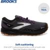 imageBrooks Womens Divide 4 GTX Waterproof Trail Running ShoeBlackBlackened PearlPurple