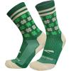 imageBrooks Ghost Lite Crew Socks I Performance Running Comfort Fit with Arch Support for Men ampamp WomenGreenRun Lucky 24