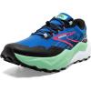 imageBrooks Mens Caldera 7 Trail Running ShoeVictoria BlueBlackSpring Bud