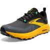 imageBrooks Mens Cascadia 17 Trail Running ShoeLemon ChromeSedona Sage