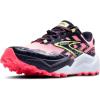imageBrooks Womens Caldera 7 Trail Running ShoePinkPeacoatSunny Lime