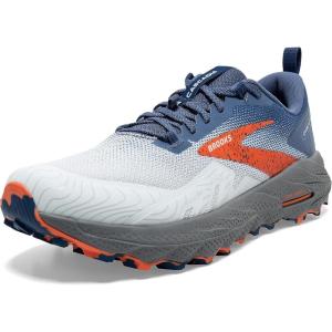imageBrooks Mens Cascadia 17 Trail Running ShoeBlueNavyFirecracker