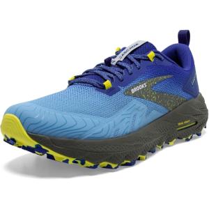 imageBrooks Mens Cascadia 17 Trail Running ShoeBlueSurf the WebSulphur