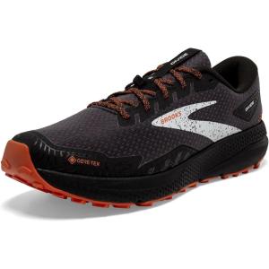 imageBrooks Mens Divide 4 GTX Waterproof Trail Running ShoeBlackFirecrackerBlue