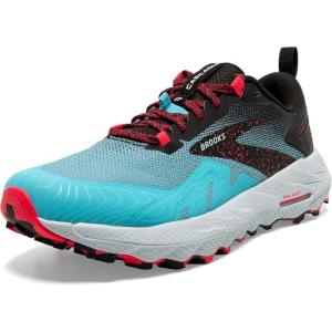 imageBrooks Womens Cascadia 17 Trail Running ShoeBluefishBlackDiva Pink