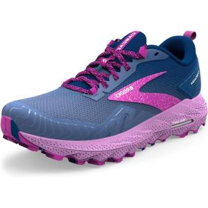 imageBrooks Womens Cascadia 17 Trail Running ShoeNavyPurpleViolet