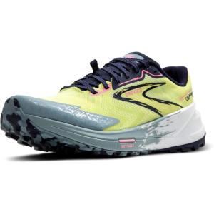 imageBrooks Womens Catamount 3 Trail Running ShoeSunny LimePeacoatCitadel