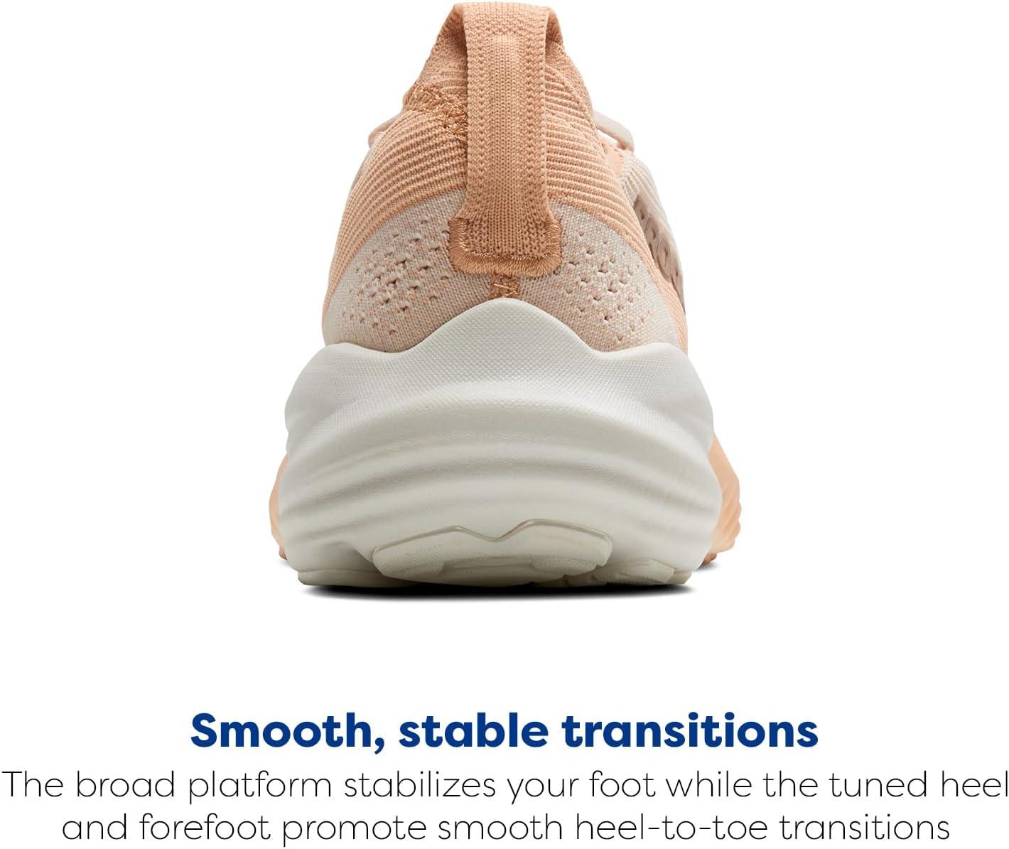 imageBrooks Womens Glycerin Stealthfit 22 Neutral Running ShoeAlmond PeachAlmondPortabella
