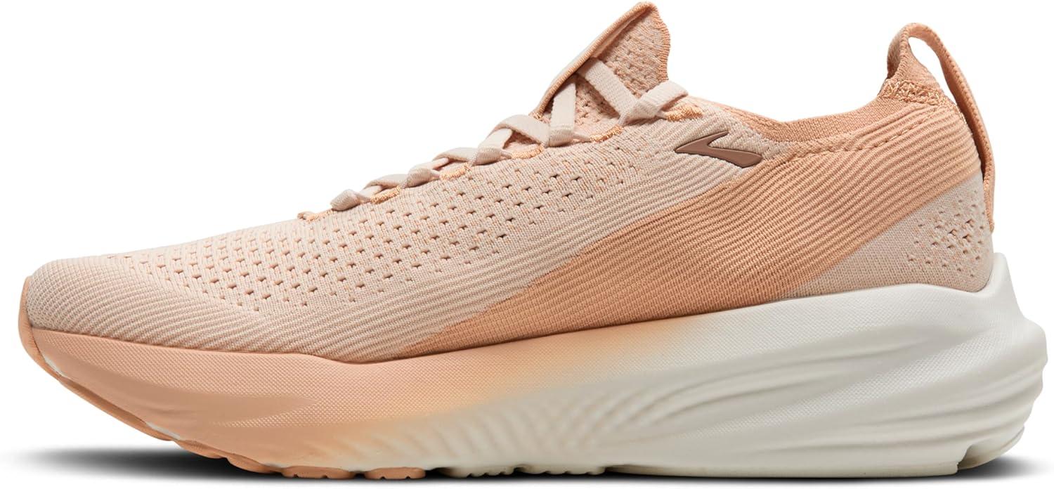 imageBrooks Womens Glycerin Stealthfit 22 Neutral Running ShoeAlmond PeachAlmondPortabella
