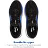imageBrooks Mens Trace 4 Neutral Running ShoeBlackCobaltWhite