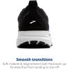 imageBrooks Mens Trace 4 Neutral Running ShoeBlackCobaltWhite