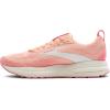 imageBrooks Womens Trace 4 Neutral Running ShoeTropical PeachDianthusGrey