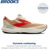 imageBrooks Mens Adrenaline GTS 24 Supportive Running ShoeTaffyCherry TomatoBlack