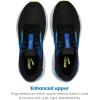 imageBrooks Mens Ghost 16 Neutral Running ShoeBlackCobaltNeo Yellow
