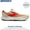 imageBrooks Womens Adrenaline GTS 24 Supportive Running ShoeTaffyCherry TomatoBlack