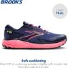 imageBrooks Womens Divide 5 Trail Running ShoeGrey BluePinkLime