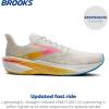 imageBrooks Womens Hyperion 2 Neutral Running ShoeWhiteMurmurSugar Plum