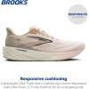 imageBrooks Womens Launch 11 Neutral Running ShoeAlmondFogBlack
