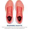 imageBrooks Womens Launch 11 Neutral Running ShoeCoralPrimroseWhite
