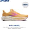 imageBrooks Womens Ghost 17 Neutral Running ShoeApricotGreyPink