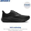 imageBrooks Womens Ghost 17 Neutral Running ShoeBlackBlackEbony