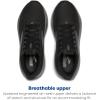 imageBrooks Womens Ghost 17 Neutral Running ShoeBlackBlackEbony